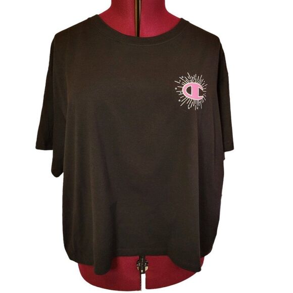 Champion Cropped Tee (Size 3X) - Picture 1 of 8